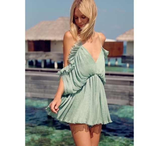 Alice McCall Dresses & Skirts - Alice McCall at first sight romper playsuit moss S
